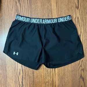 Women’s Black Under Armour Running Shorts